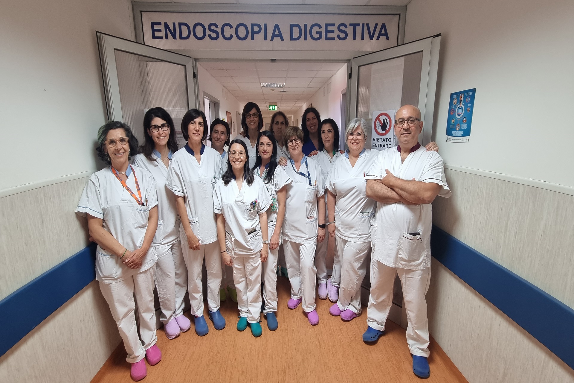 Lo staff dell'Endoscopia Digestiva