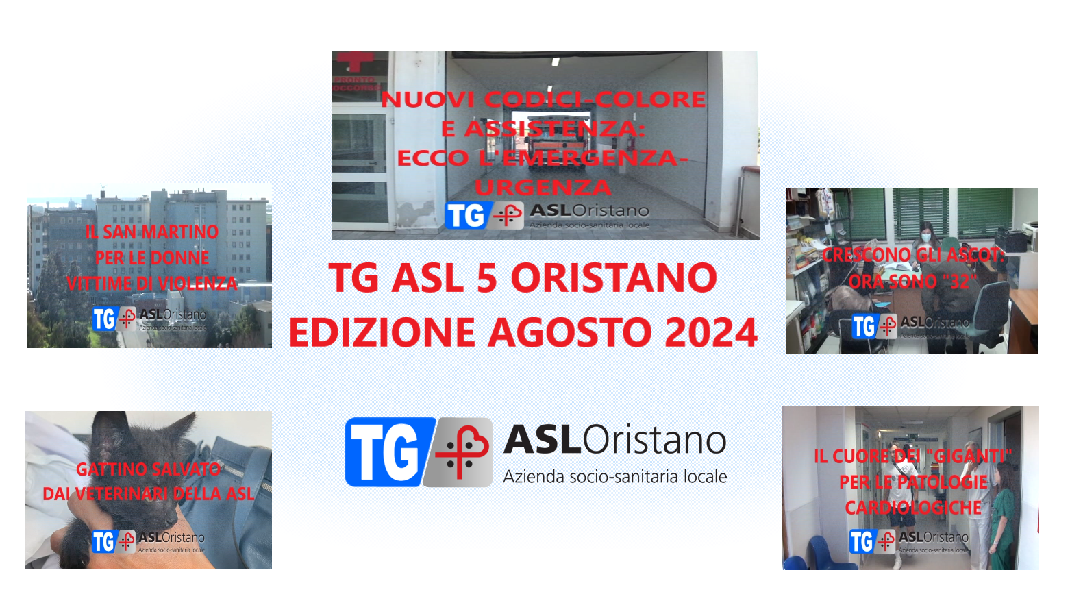 On-line l’edizione di agosto 2024 del TG ASL 5