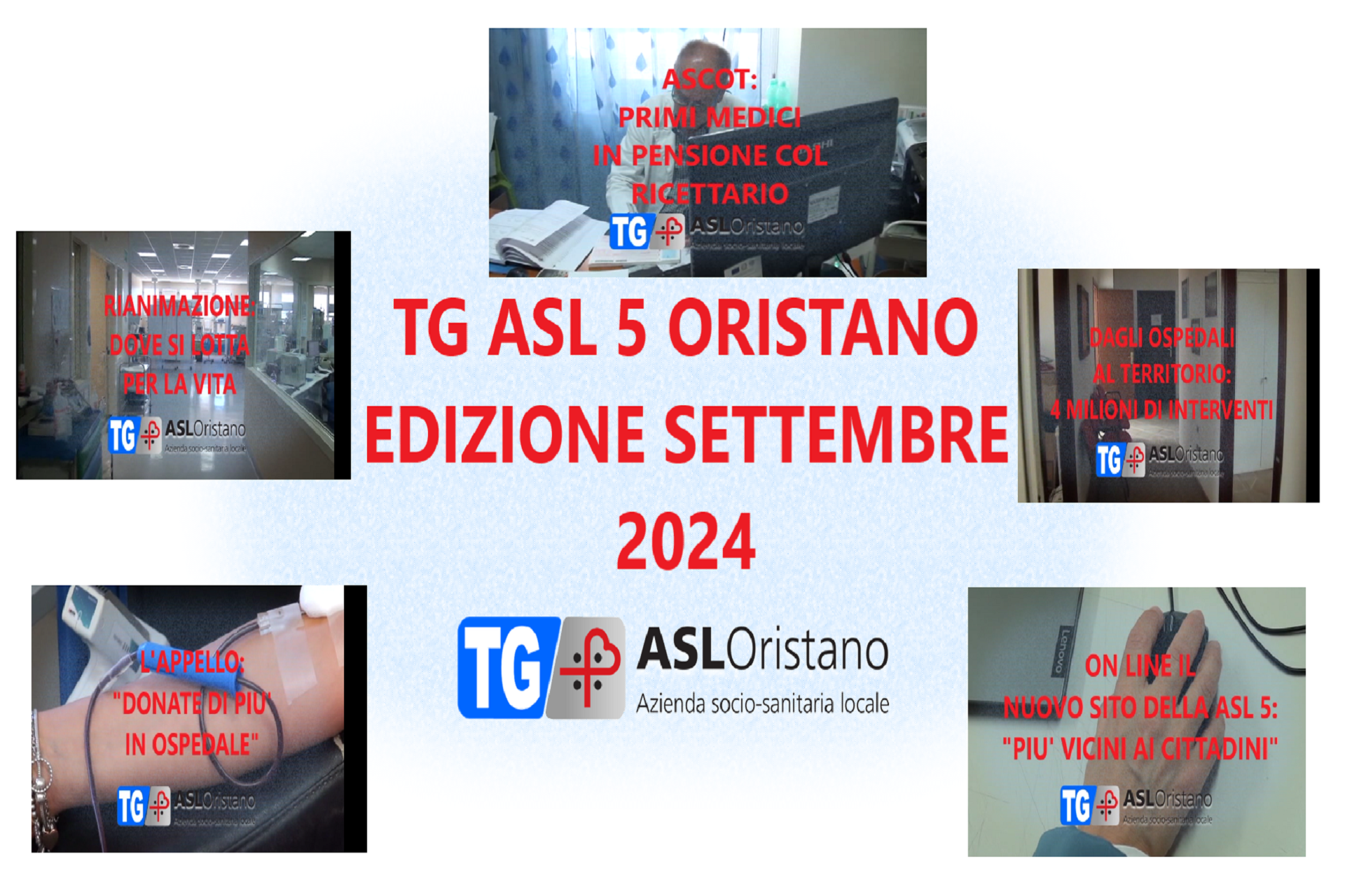 On line il TG ASL 5: dai medici in pensione al nuovo sito internet