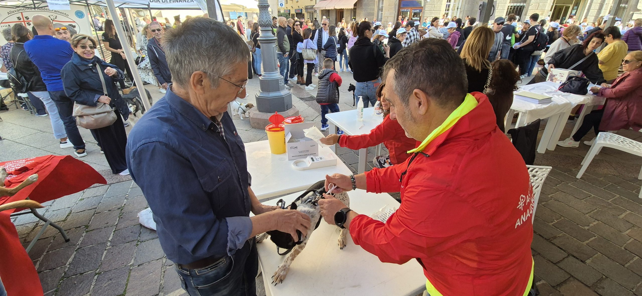 A Oristano tutti in piazza per gli amici a quattro zampe