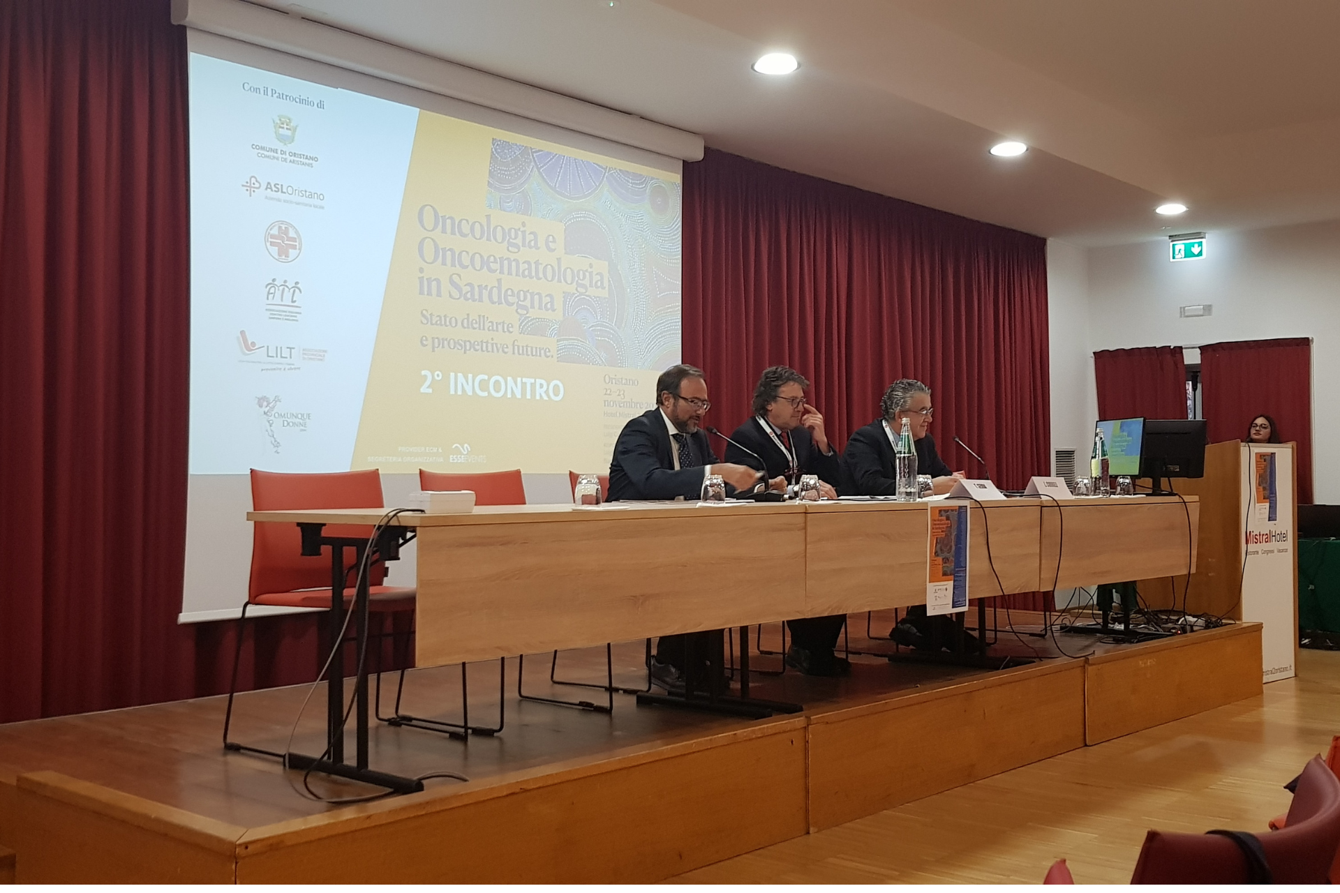 Convegno regionale Oncologia: il quadro della situazione oristanese