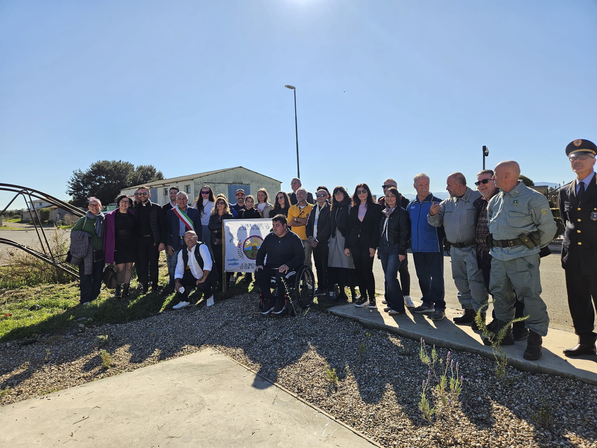 Terralba: inaugurata l’area verde realizzata dai ragazzi del Csm