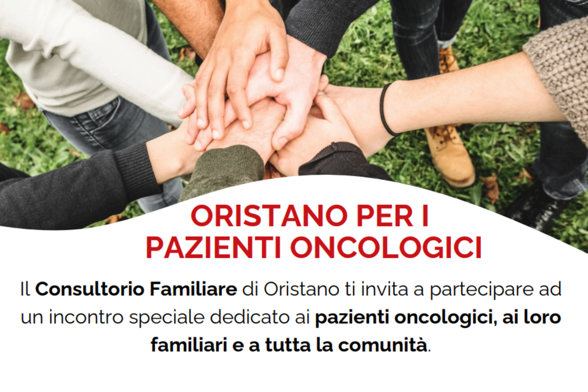 “Oristano per i pazienti oncologici”: oggi incontro per la comunità