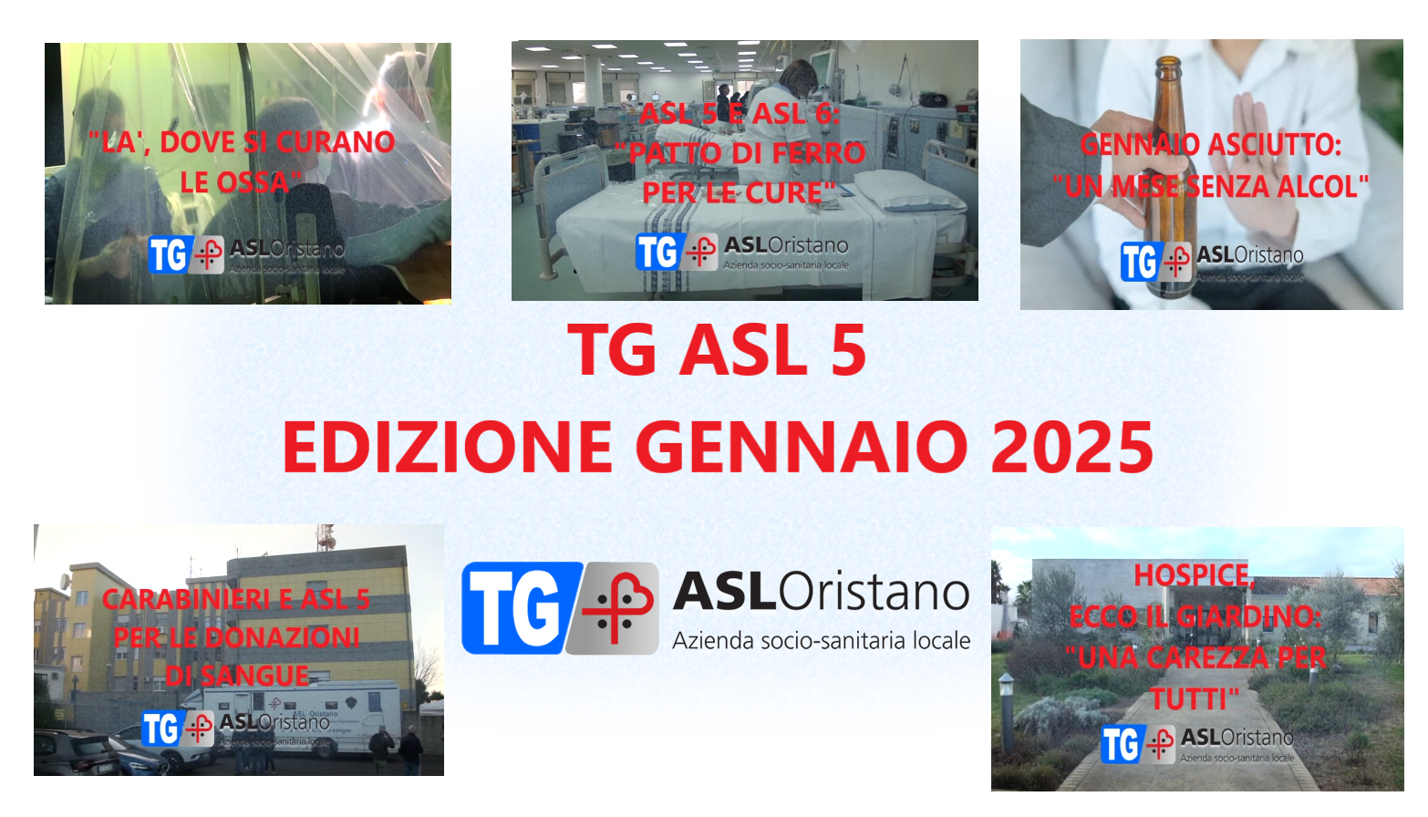 Nuovo TG ASL 5: in primo piano l’accordo con l’Asl Medio Campidano