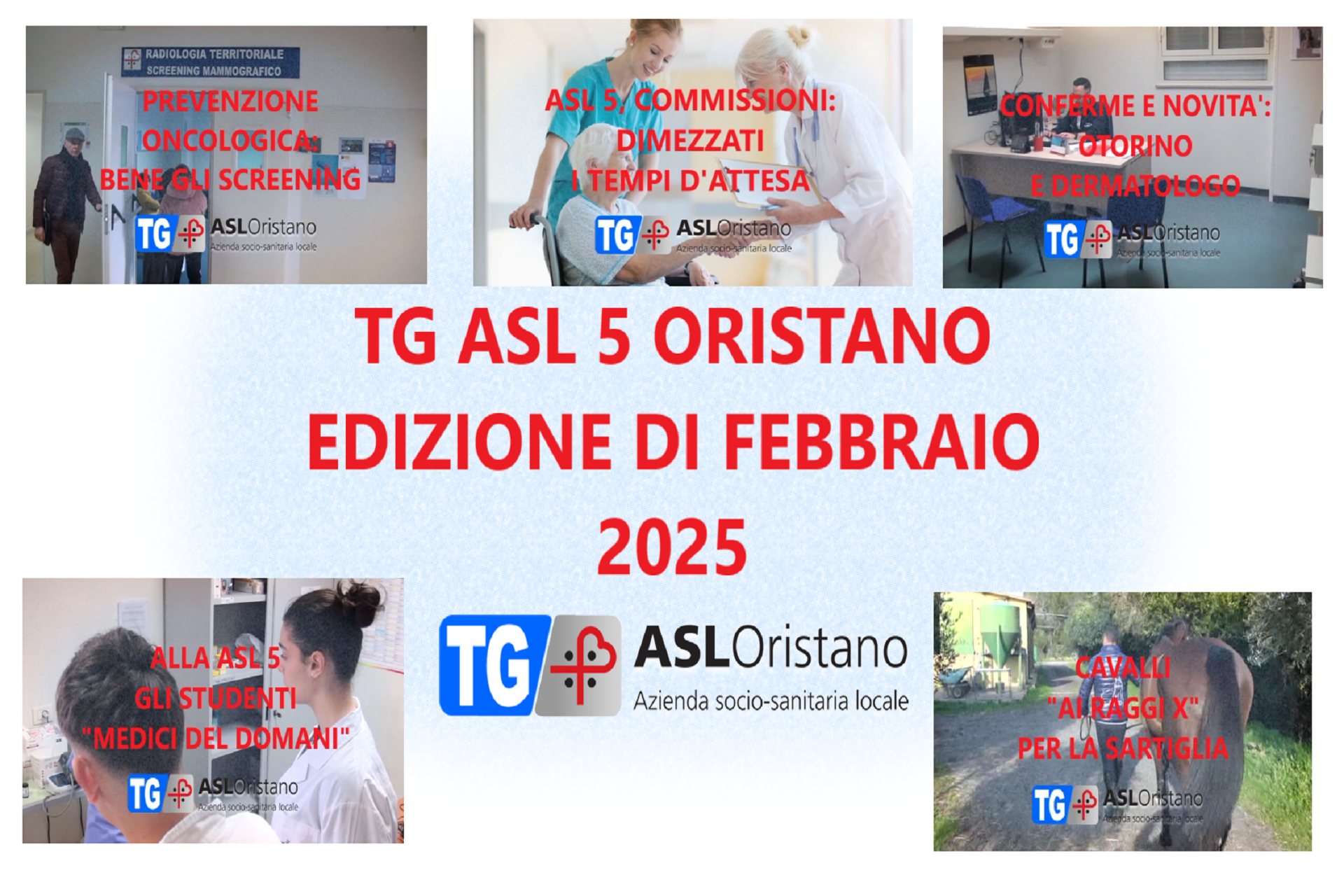 On line il TG ASL 5 di febbraio: focus su commissioni e screening